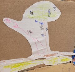 Drawing of Dinosaur
